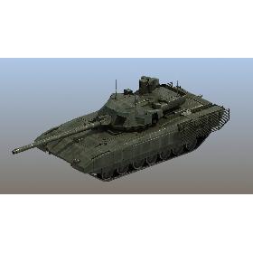 Armata T-14 Tank 3D